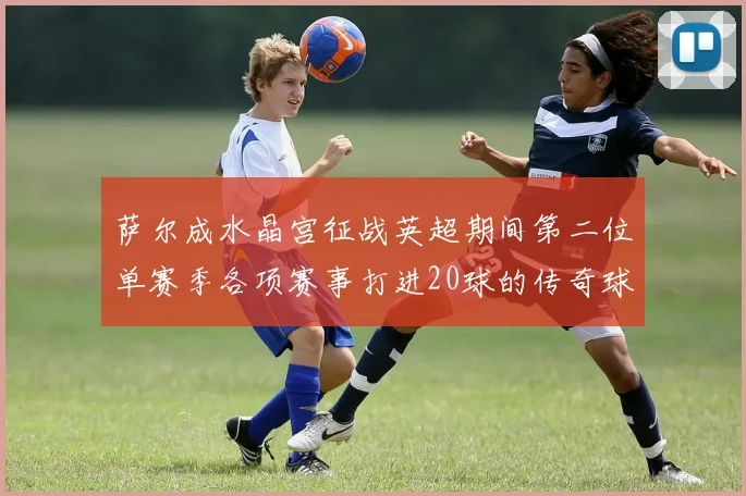 萨尔成水晶宫征战英超期间第二位单赛季各项赛事打进20球的传奇球员